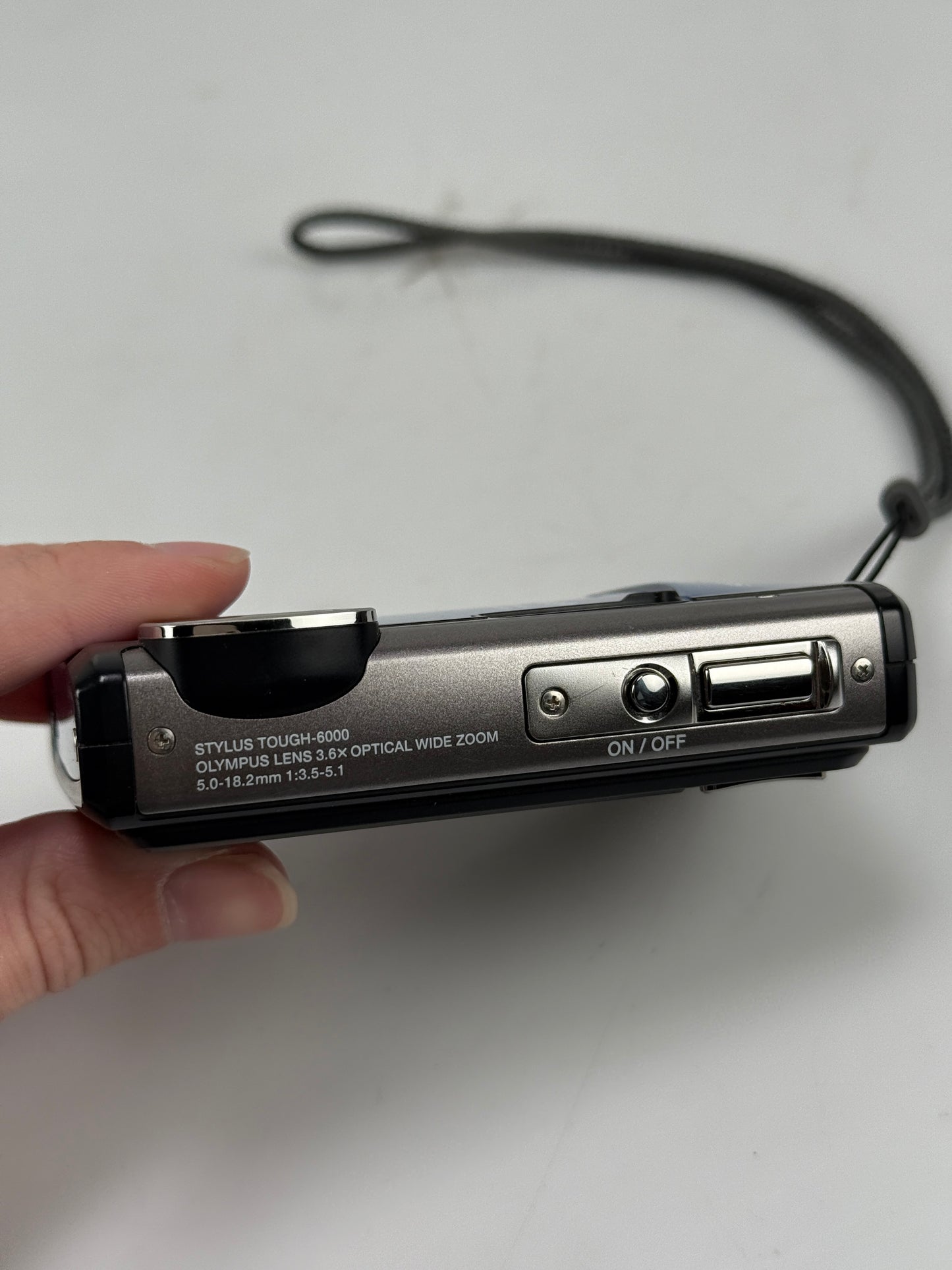 Olympus Stylus Tough 6000 10MP Digital Camera Blue