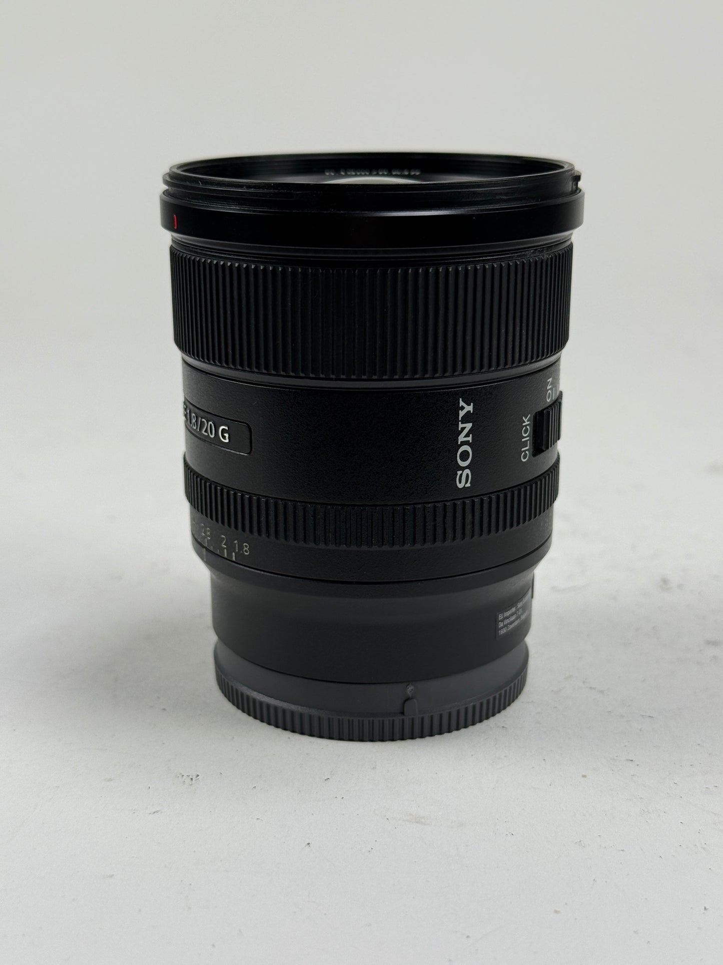 SONY FE 20mm F1.8G LENS SEL20F18G