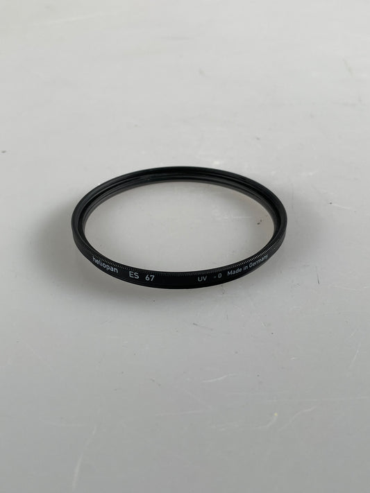Heliopan 67mm ES67 UV -0 Made in Germany