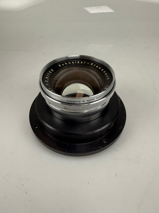Schneider Kreuznach Xenotar 100mm F2.8 Large Format Lens Vintage Rare