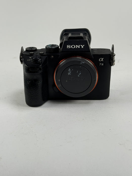 Sony Alpha A7III 24 MP Full-Frame Mirrorless Camera (Body Only)