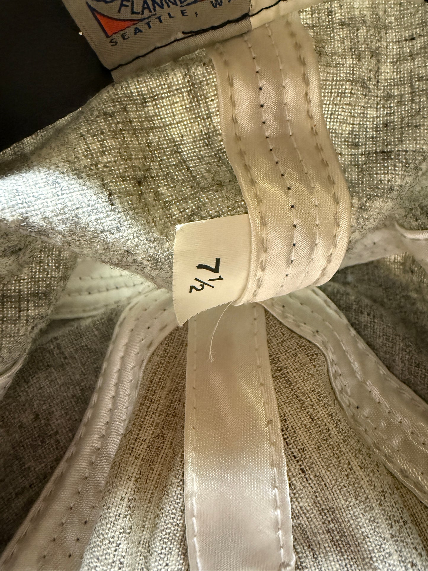 Ebbets Field Flannels Dayton Ducks Vintage Blue baseball hat size 7 1/2