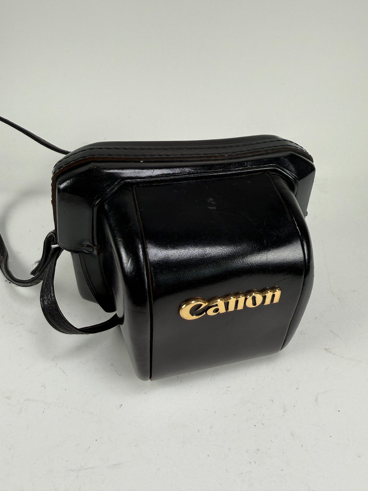 Canon 7 Rangefinder Black Camera Leather Case, Strap Genuine