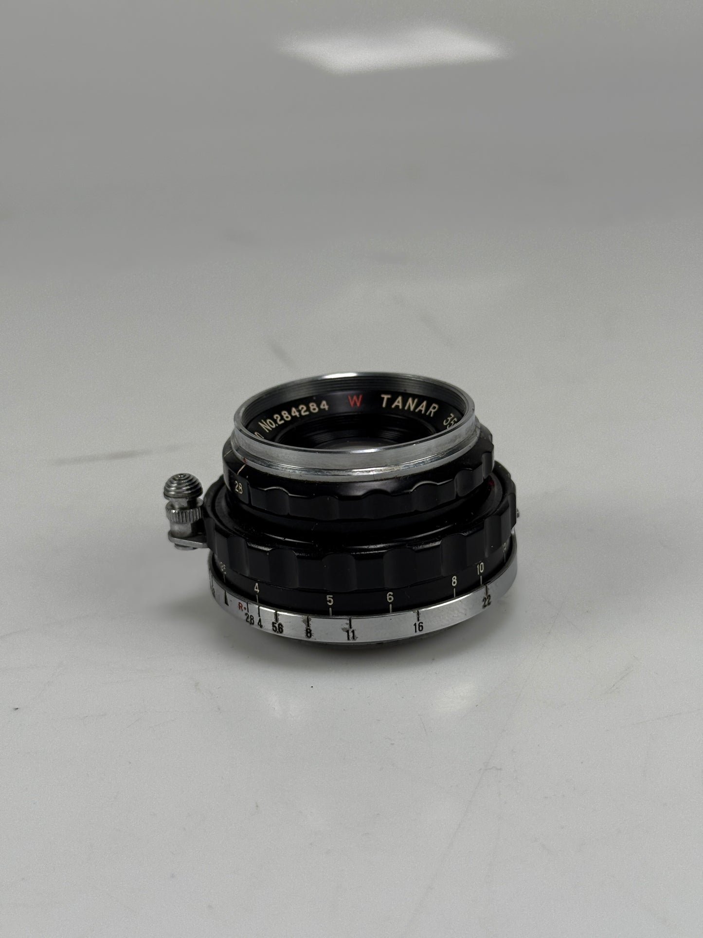 Tanar W Tanaka Kogaku 35mm f2.8 Lens for Leica LTM with case and finder