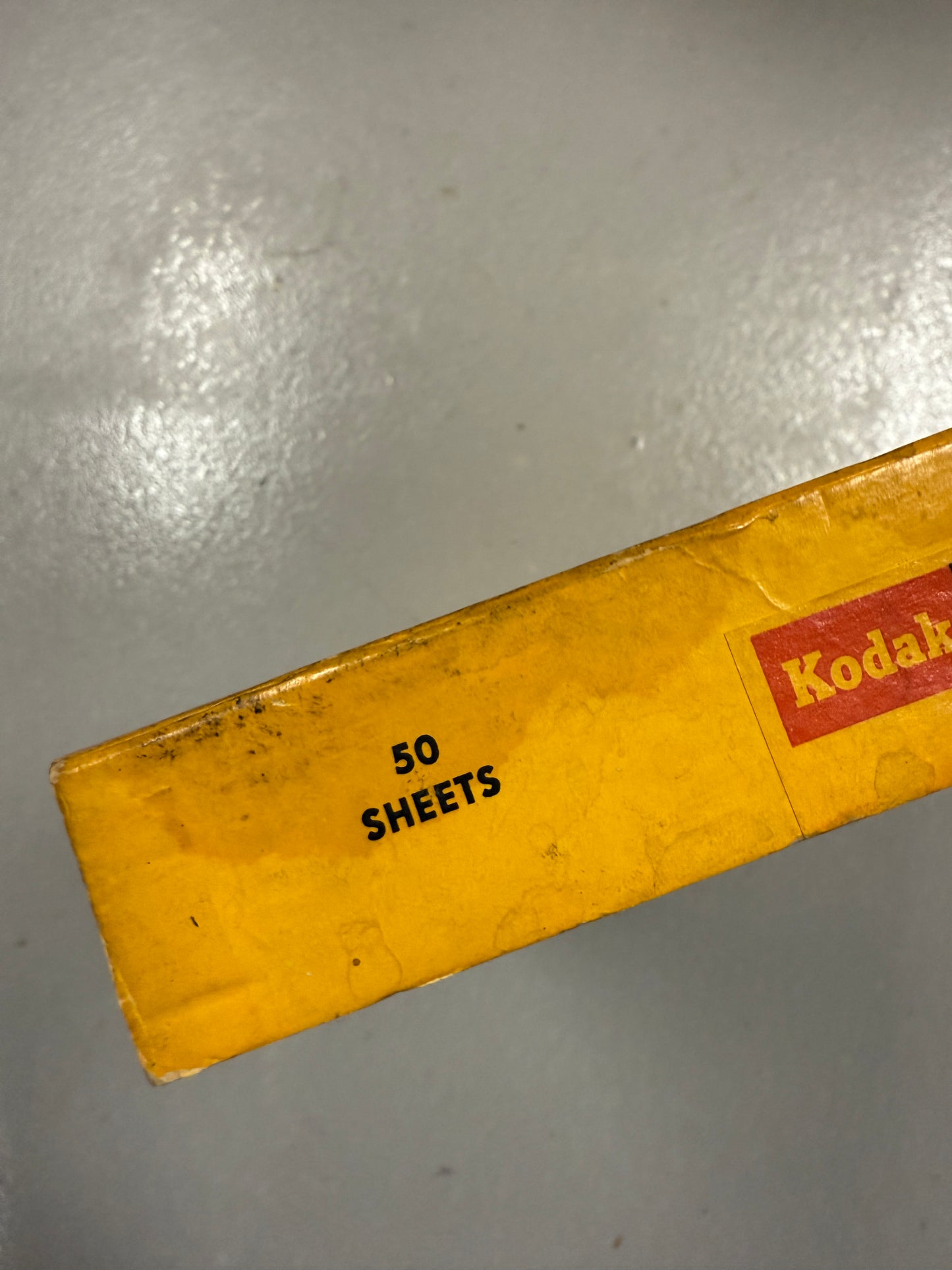 Expired 8x10 KODAK Super-XX Pan Large Format Film