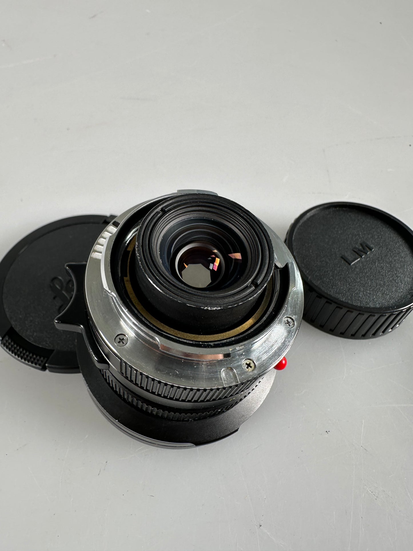 Leica M 21mm f2.8 Elmarit-M E60 Canada Lens *Complete CLA w/ 12537 hood