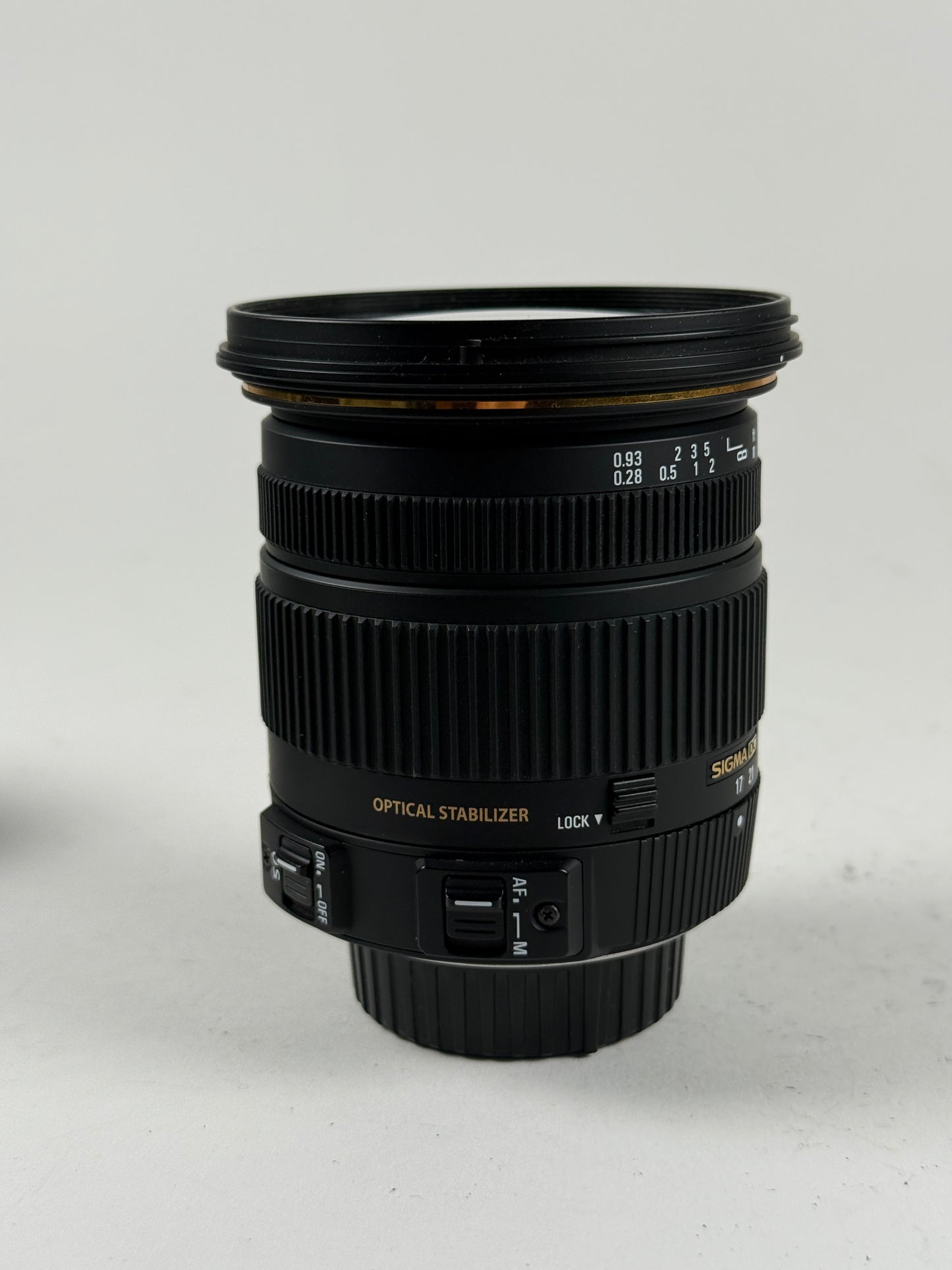 Sigma AF 17-50mm f2.8 DC EX HSM OS Lens Nikon F