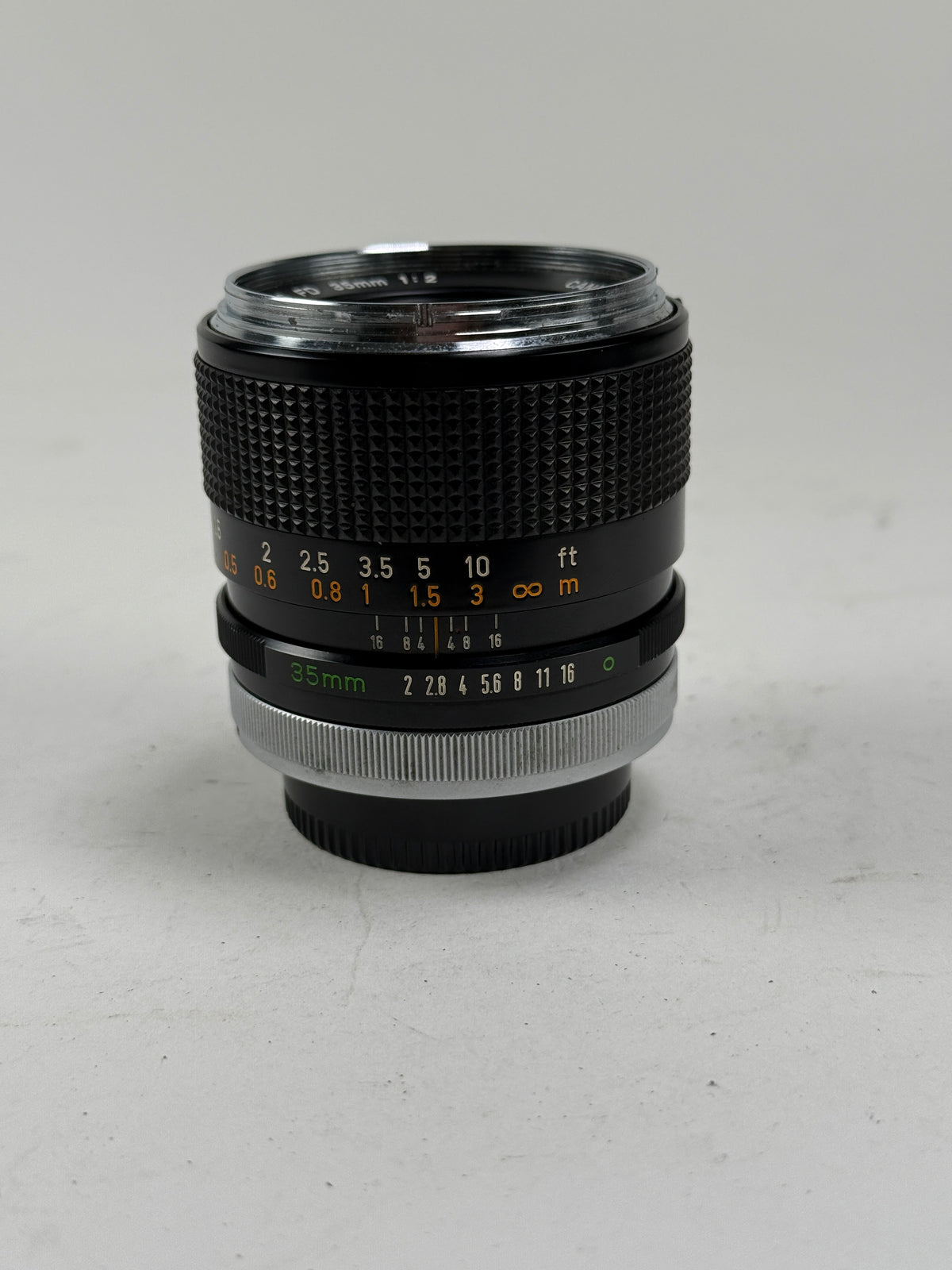 RARE "O" CONCAVE Canon FD 35mm f2 SSC Wide Angle MF Lens