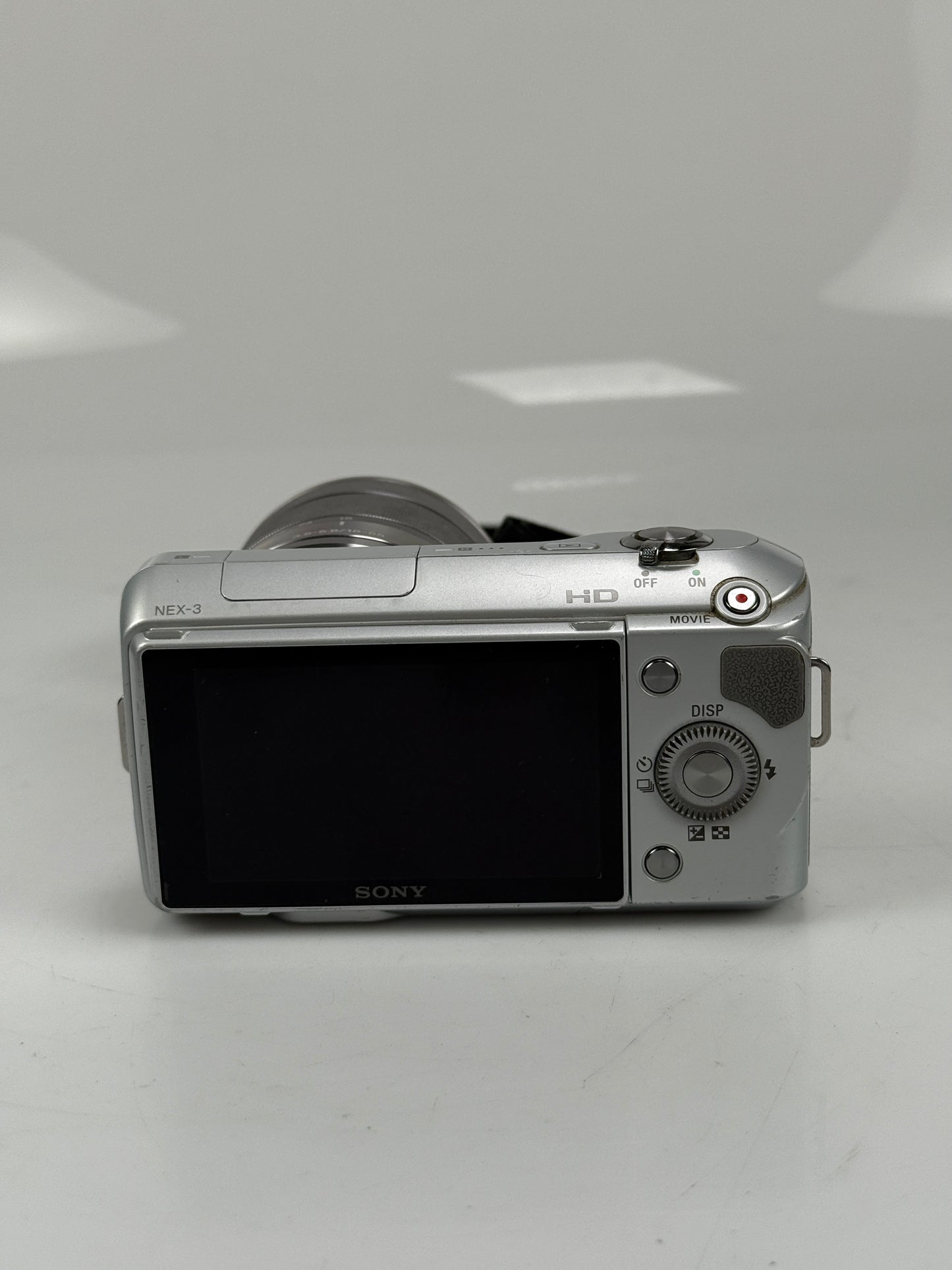 Sony Alpha NEX-3 14.2MP Digital Camera - Silver with 18-55mm OSS lens