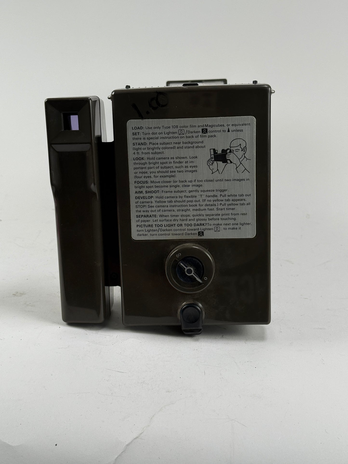 Vintage Polaroid Big Shot Portrait Land Camera