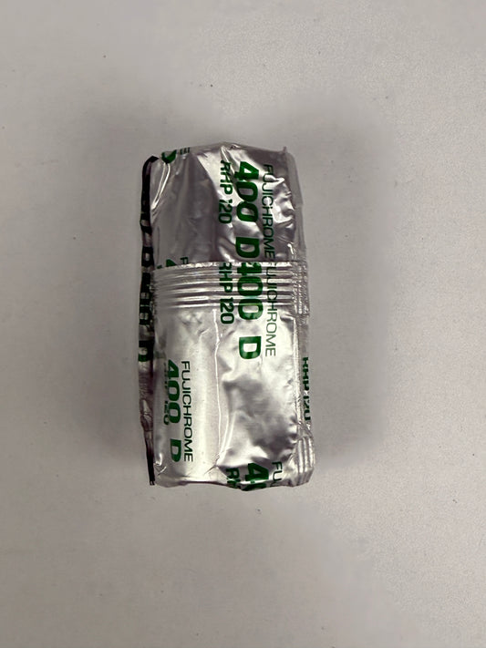 Fujifilm Fujichrome Professional 400D expired 120 slide roll film