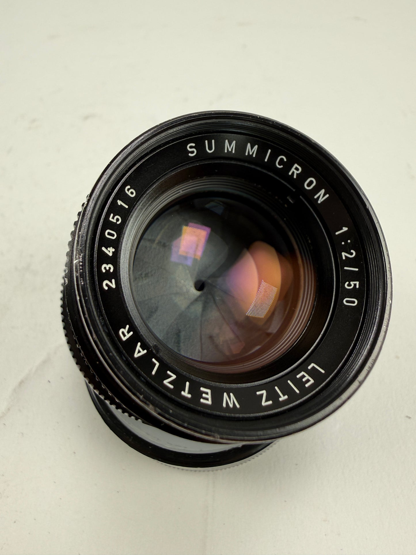 Leica M mount 50mm F2 Summicron V3 version 3 lens