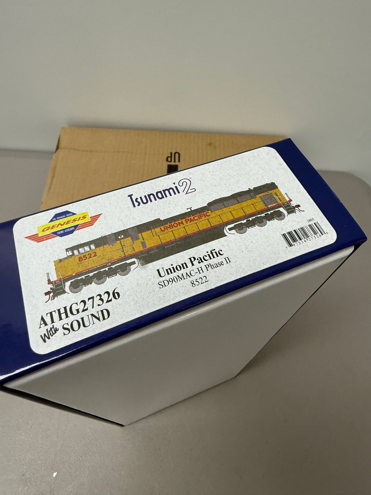 HO Athearn Genesis Union Pacific ATHG27326 with sound Tsunami 2 SD90MAC-H Phase II 8522