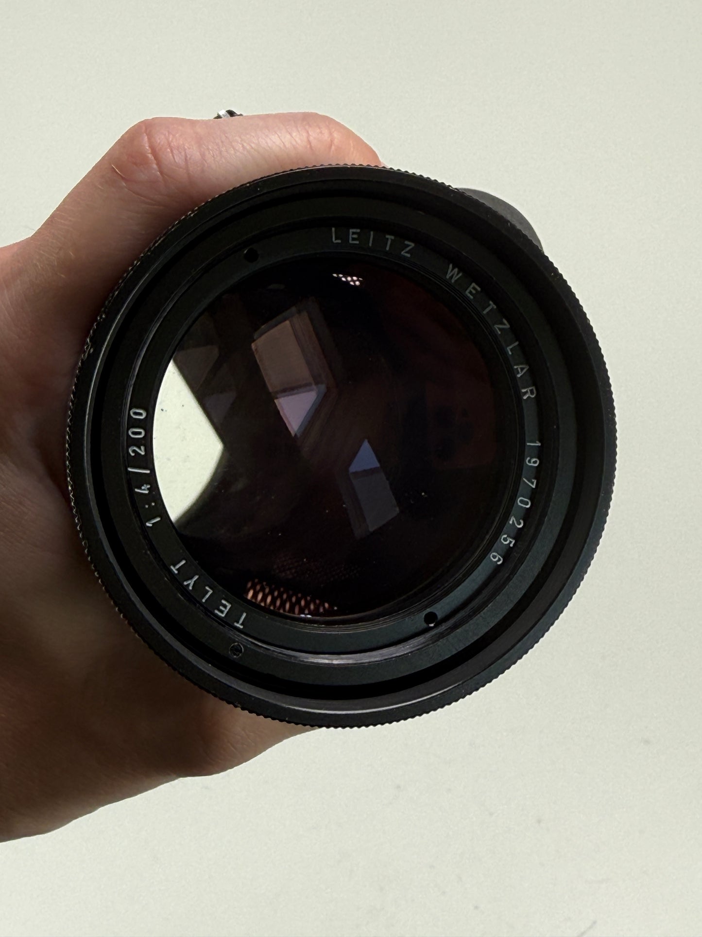 Leica Leitz 200mm f4 Telyt Lens with Visoflex M mount
