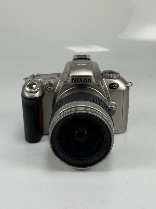 Nikon N55 AF SLR Film Camera Body kit with 28-80mm G lens