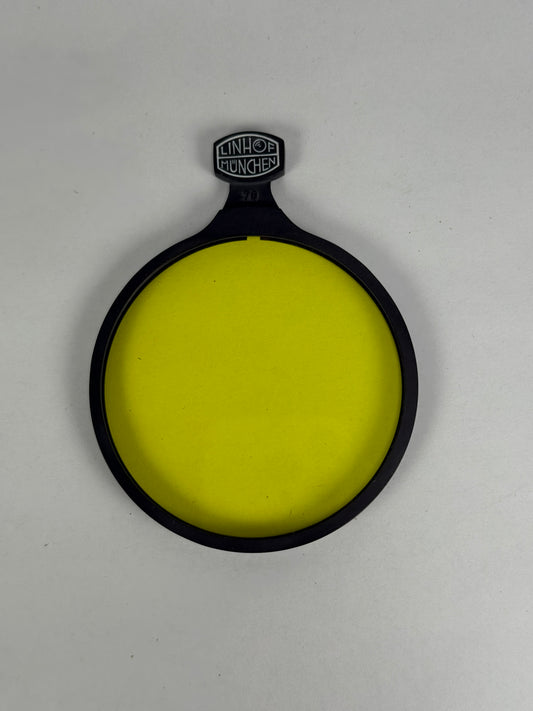 Linhof 70mm Drop in filter for universal shade Yellow 2 Y2