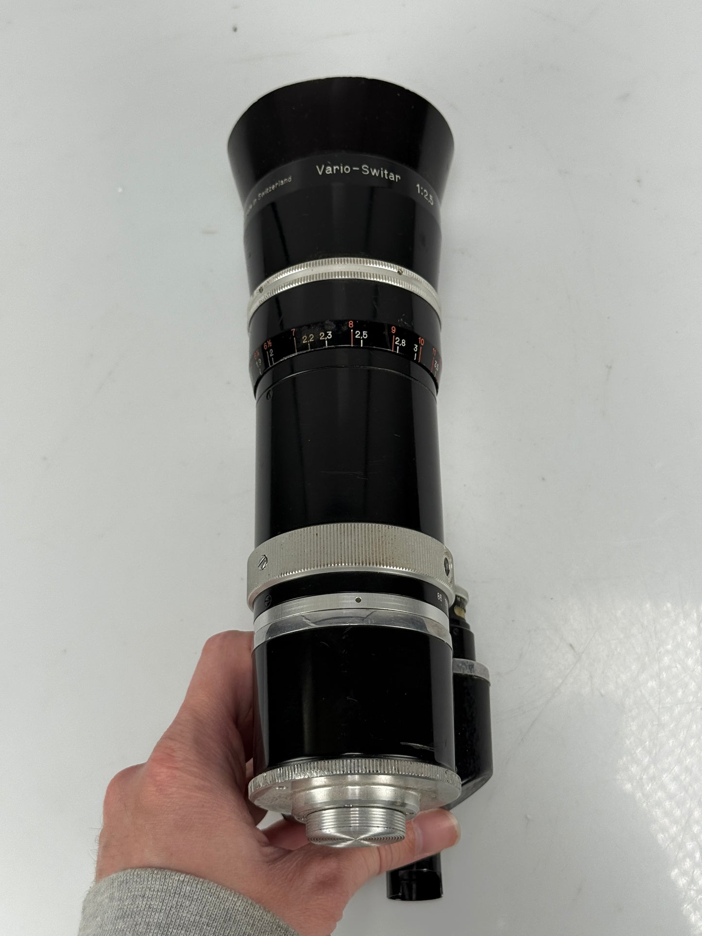 Kern-Paillard H16 RX EE 18-86mm vario switar Lens Bolex C mount lens