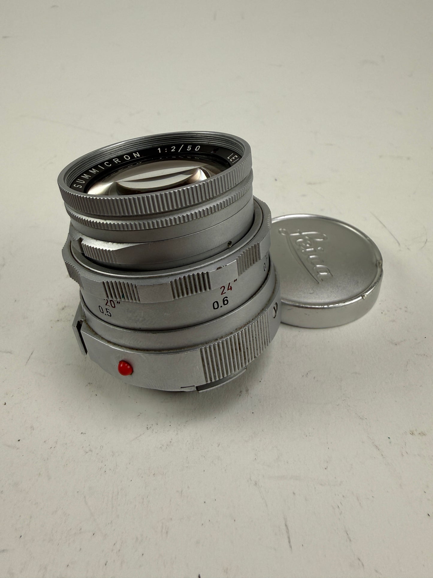 Leica Leitz Wetzlar Summicron-M 50mm F2 Dual Range DR Lens Rigid 235xxxx for M2-R