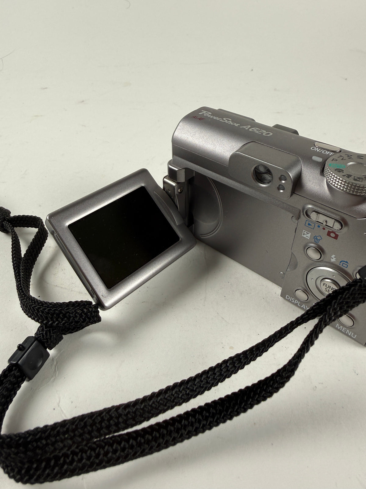 Canon PowerShot A620 7.1MP 4x Digital Camera - Gray