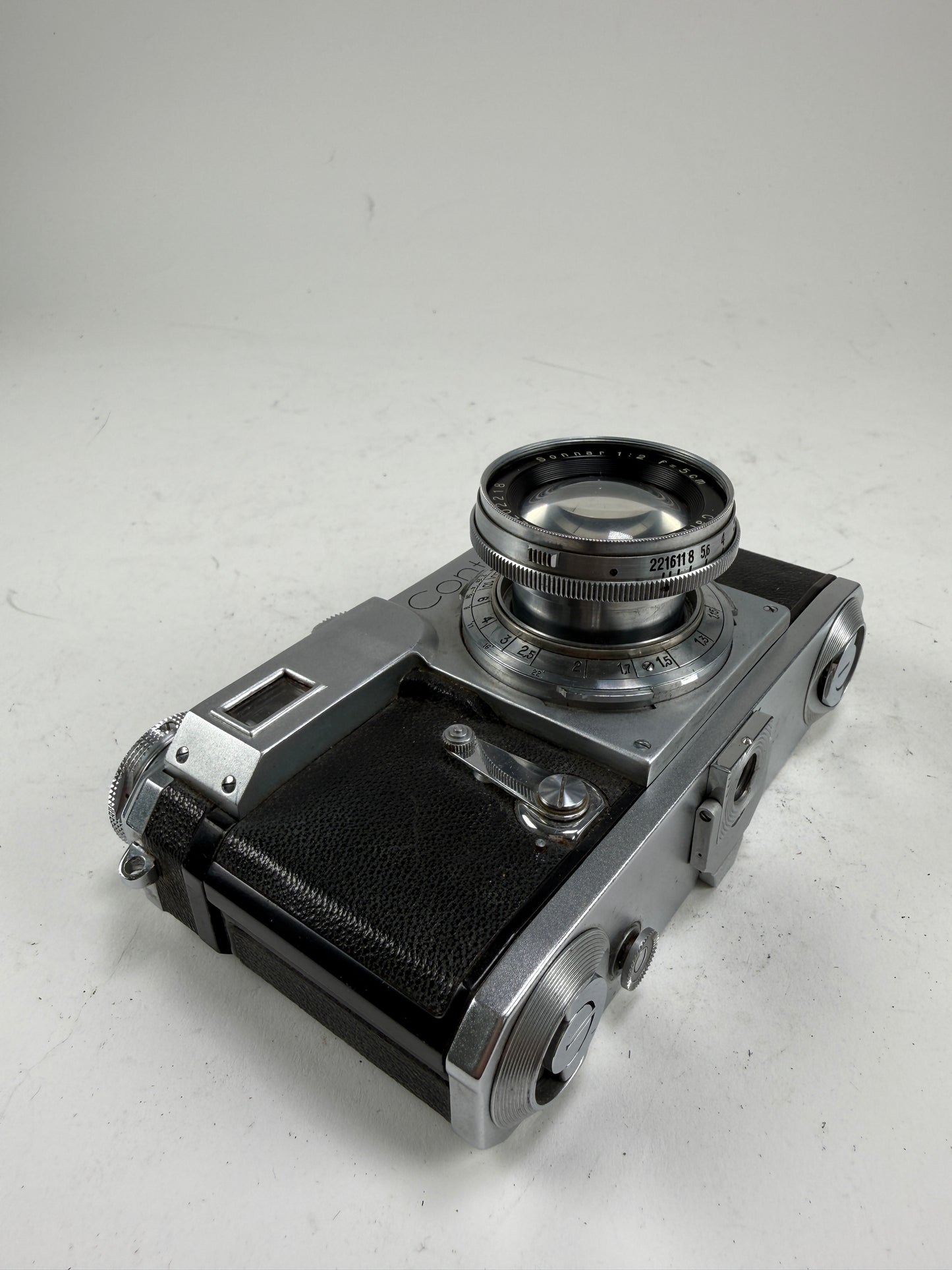 Contax III Zeiss Ikon Film Camera rangefinder body w/ 5cm f2 sonnar collapsible lens