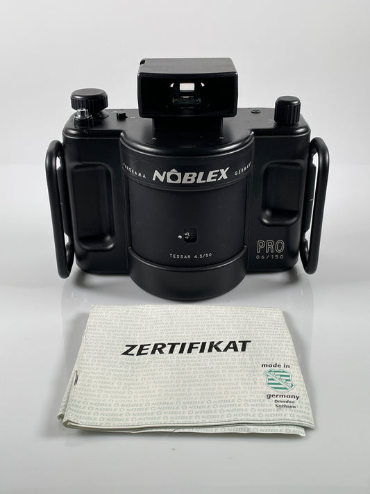 Noblex Pro 06/150 panorama camera tessar 50mm f4.5 lens