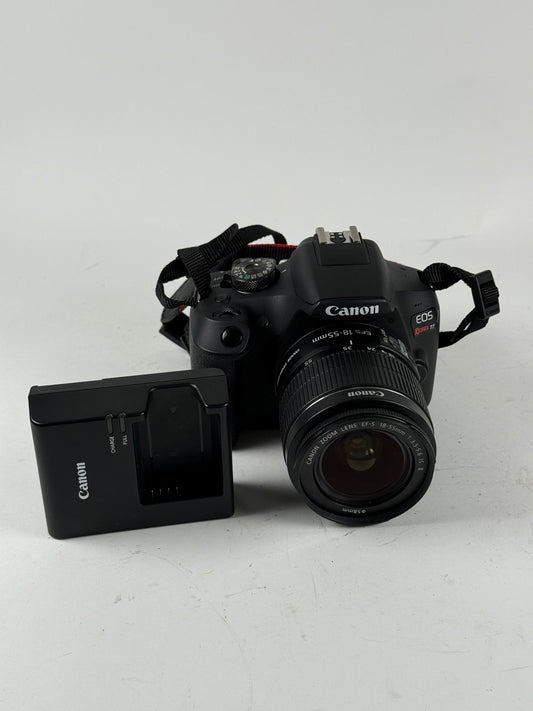 Canon EOD Rebel T7 24.1MP 18-55mm Lens DSLR Camera - Black kit