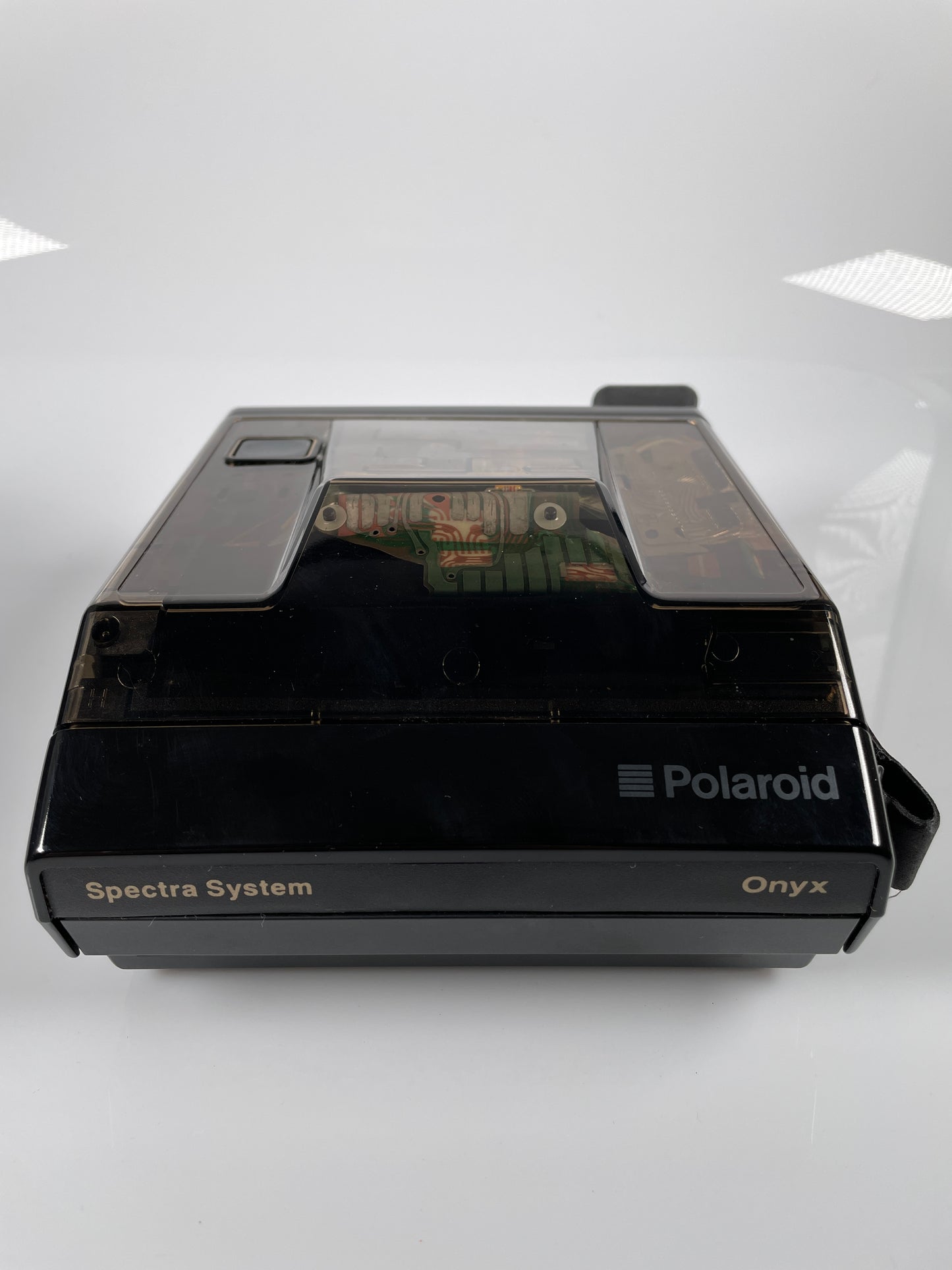 Polaroid Spectra Onyx translucent instant film camera