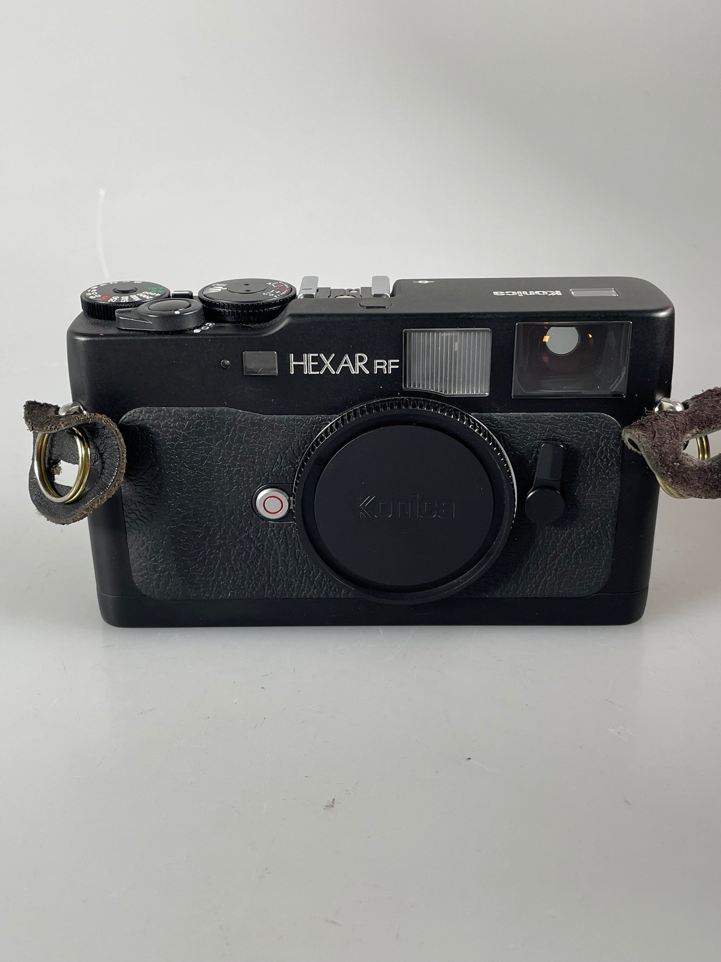 Konica Hexar RF 35mm Rangefinder Camera HX-18W Flash, 50mm F2 kit Leica M