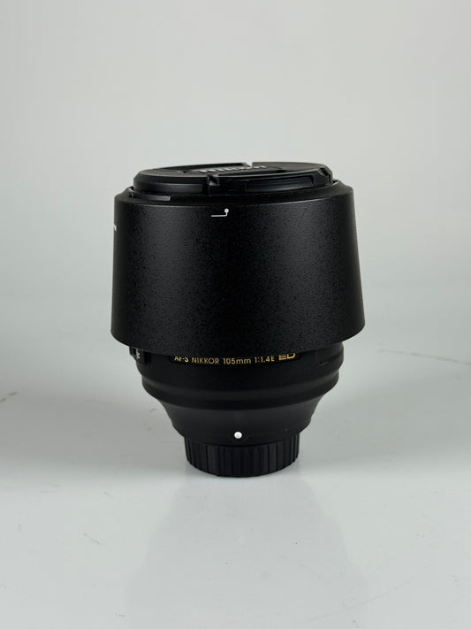 Nikon Nikkor AF-S 105mm f1.4 E N ED Lens AFS
