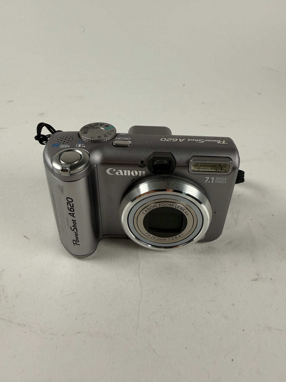 Canon PowerShot A620 7.1MP 4x Digital Camera - Gray