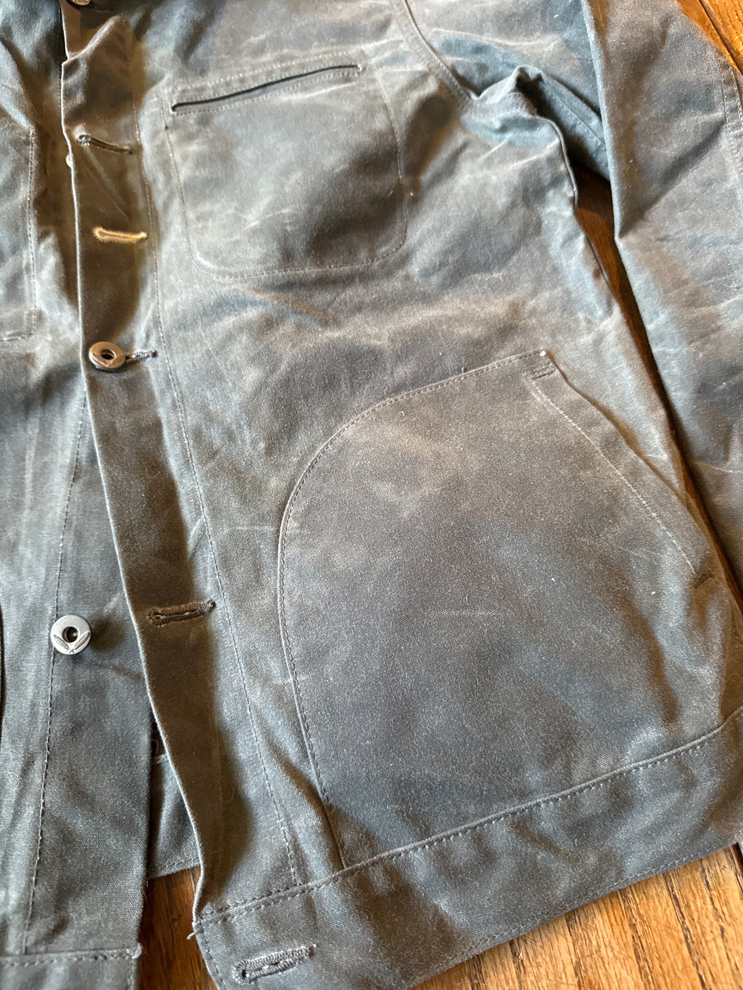 Rogue Territory Supply Jacket Waxed Grey Ridgeline Large