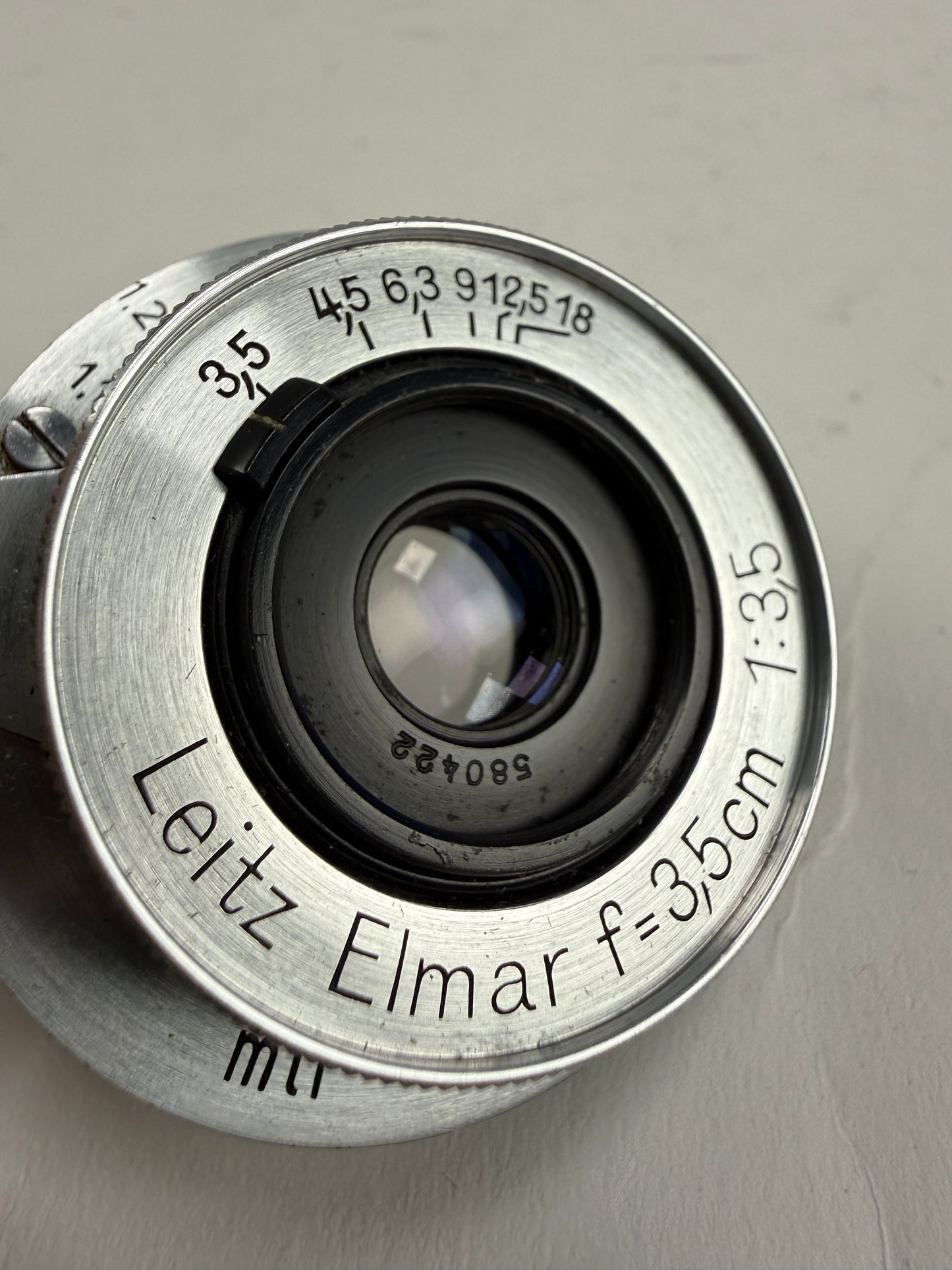 Leica LTM SM 35mm 3.5cm f3.5 Elmar lens