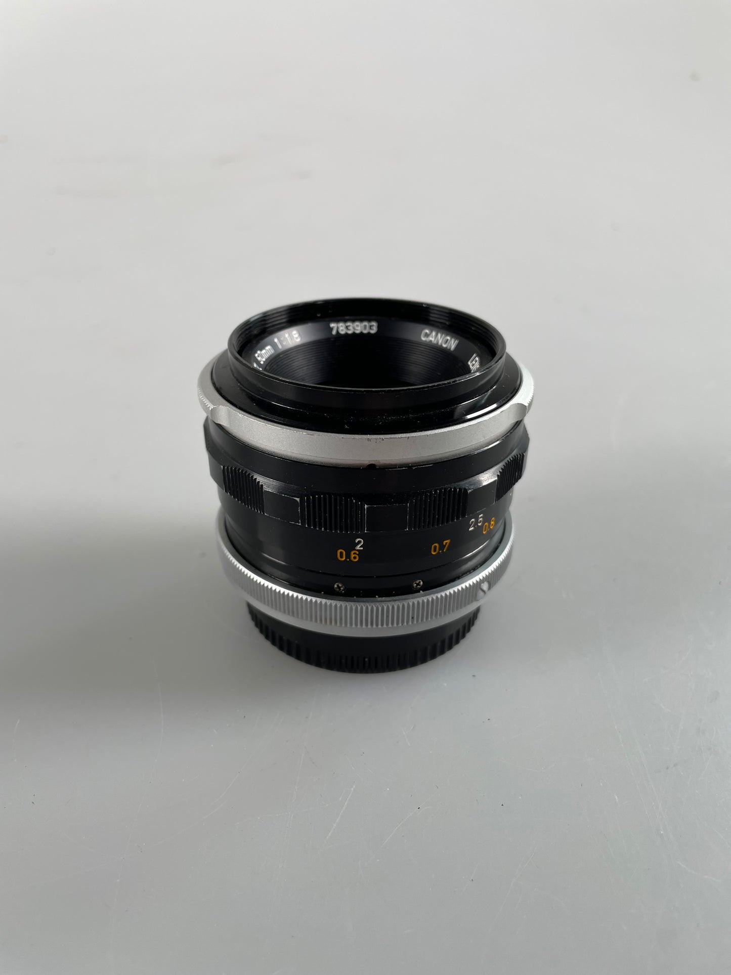 Canon 50mm F1.8 FL mount lens