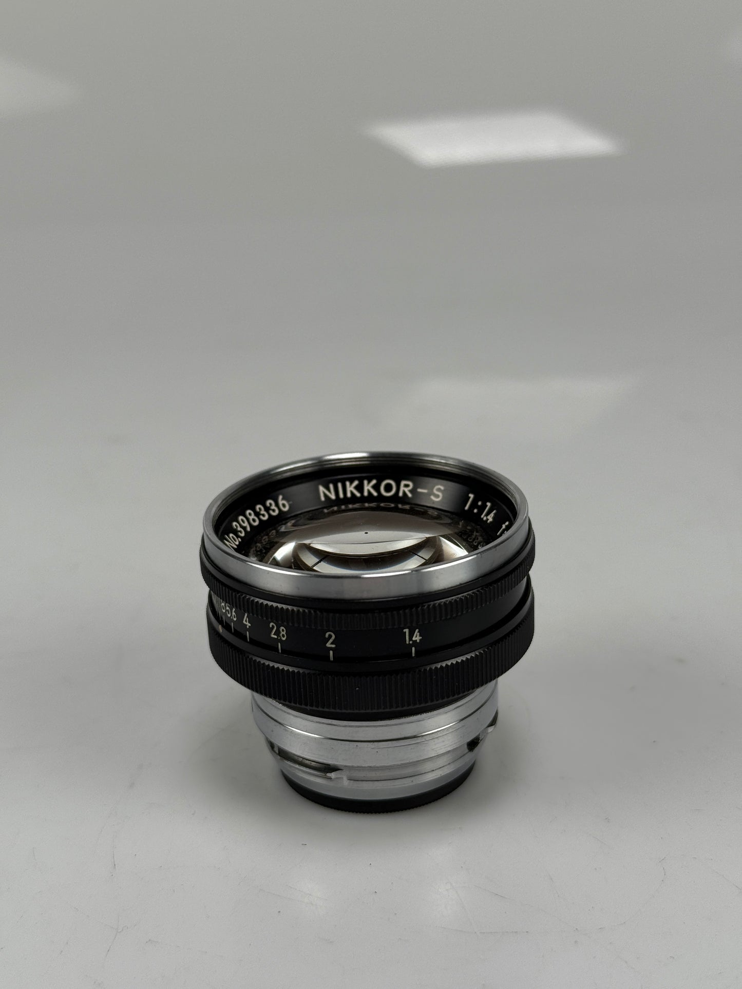 Nikon Nikkor S 5cm 50mm f1.4 Nippon Kogaku Rangefinder Lens Black