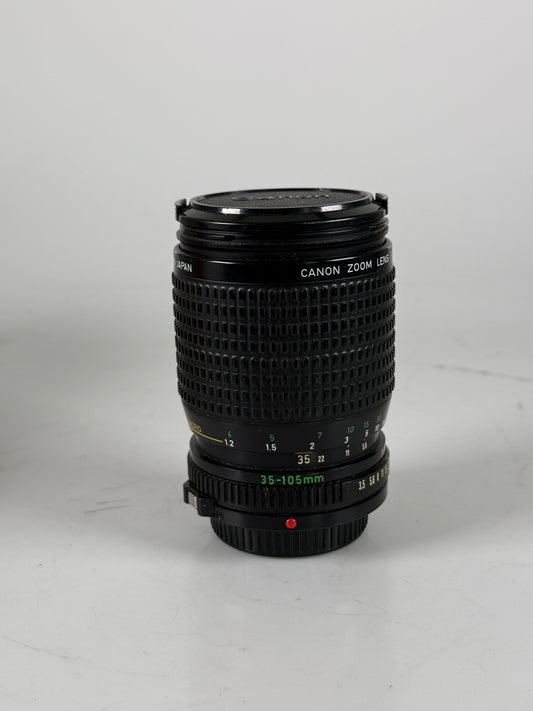 Canon New FD NFD 35-105mm f3.5-4.5 MF Zoom Lens For SLR