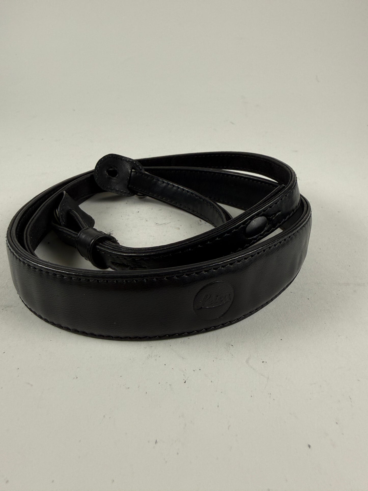 Leica Genuine Original Black Camera Leather Neck Strap