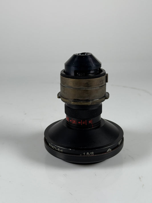 Lomo 16 OKC1-6-1 1.8/6mm Cine Lens Kinor Mount