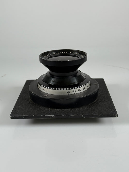 Schneider Kreuznach Super Angulon 90mm f8 lens in DB shutter