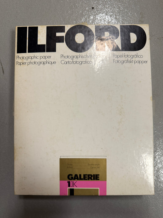 Ilford Ilfobrom Galerie 1.1K 8x10 Photo Paper 100 sheets unopened NOS fibre