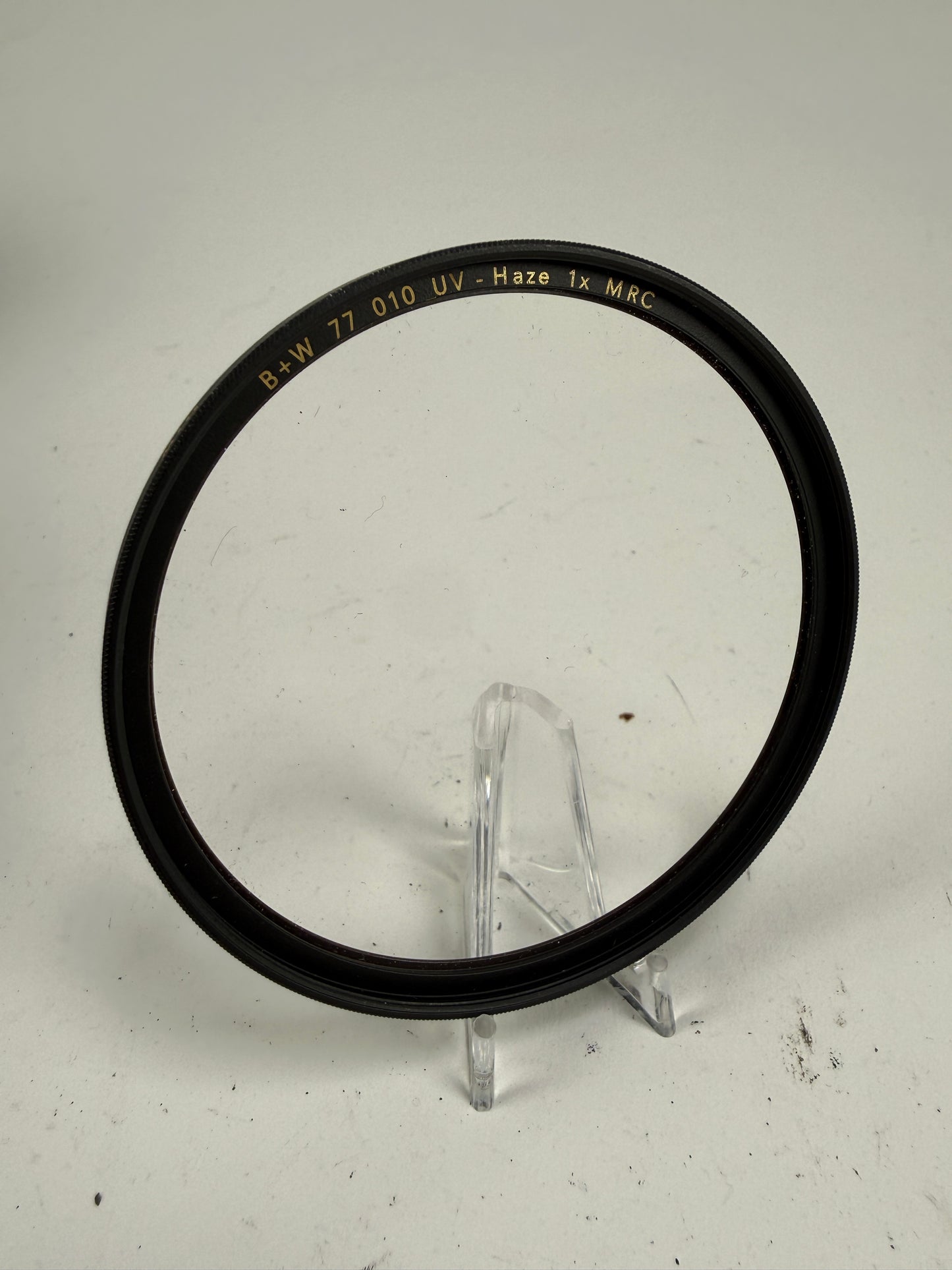B+W 77mm 010 UV Haze 1x MRC Clear UV Lens Filter