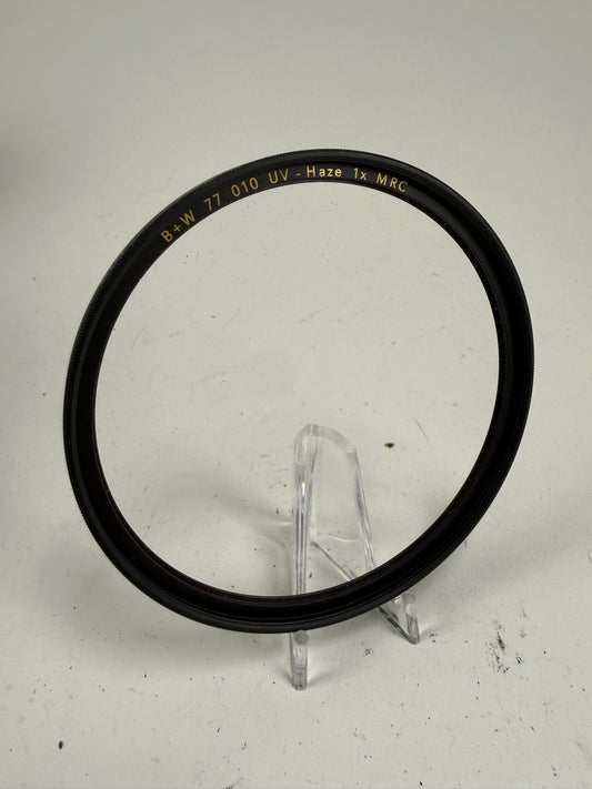 B+W 77mm 010 UV Haze 1x MRC Clear UV Lens Filter