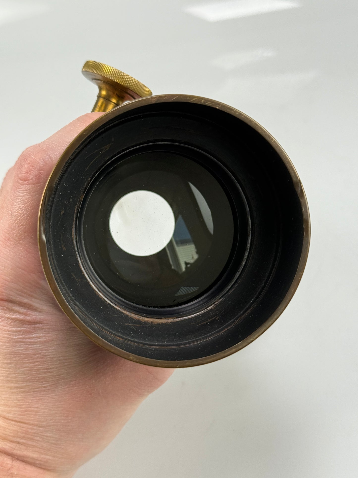 Darlot Jamin Paris Rack & Pinion Brass Lens Petzval