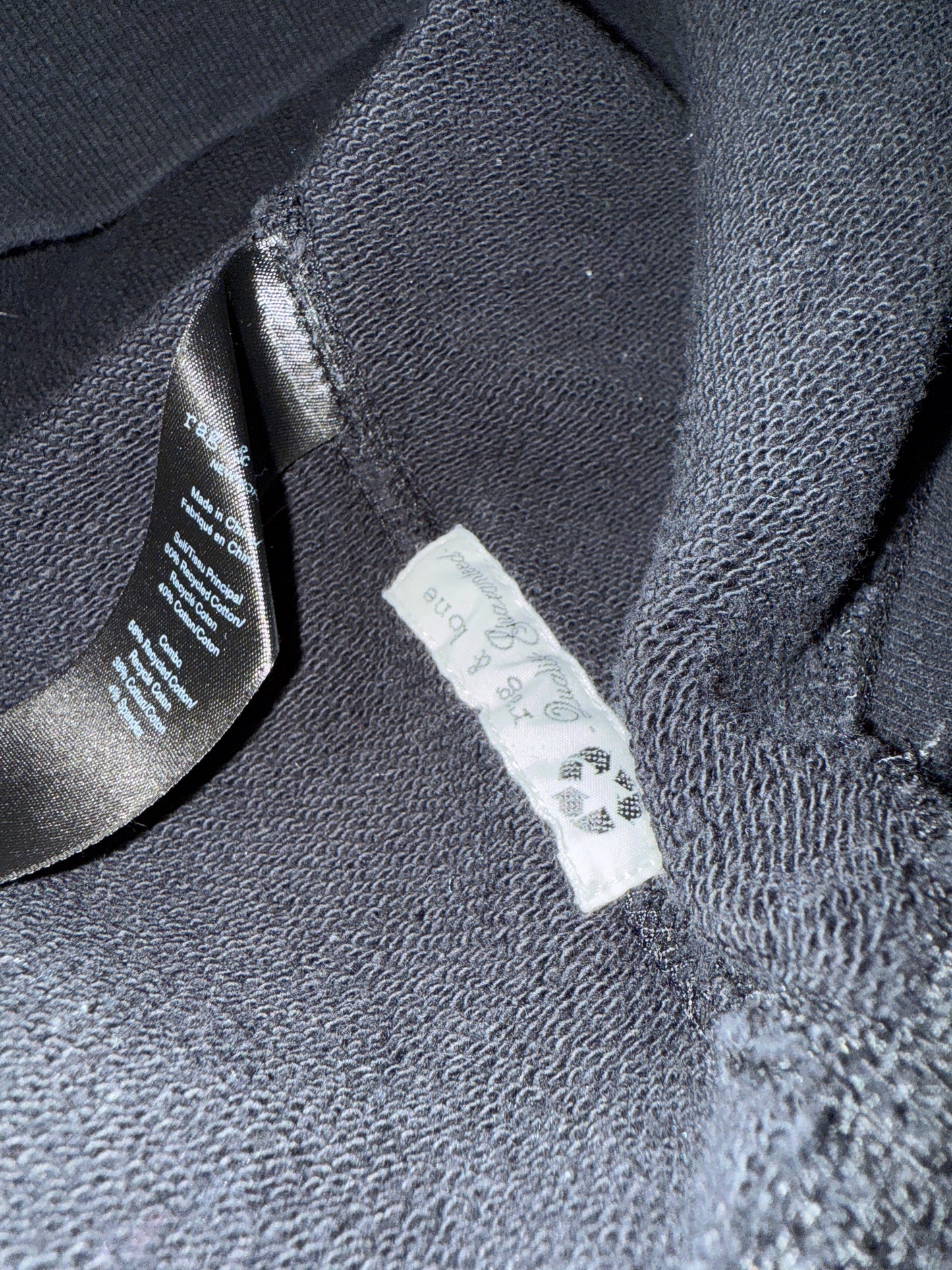 Rag & Bone Men's Eagle Crew Neck Pullover Sweatshirt Black Size Small