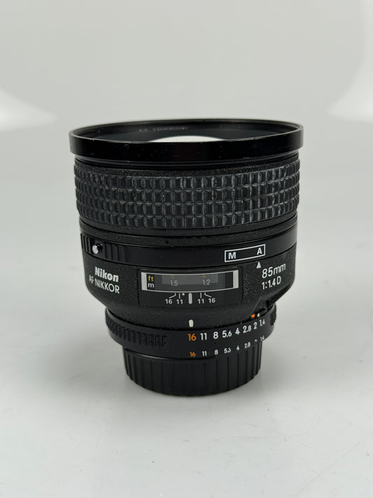 Nikon Nikkor AF 85mm f1.4 D Portrait Prime IF Lens