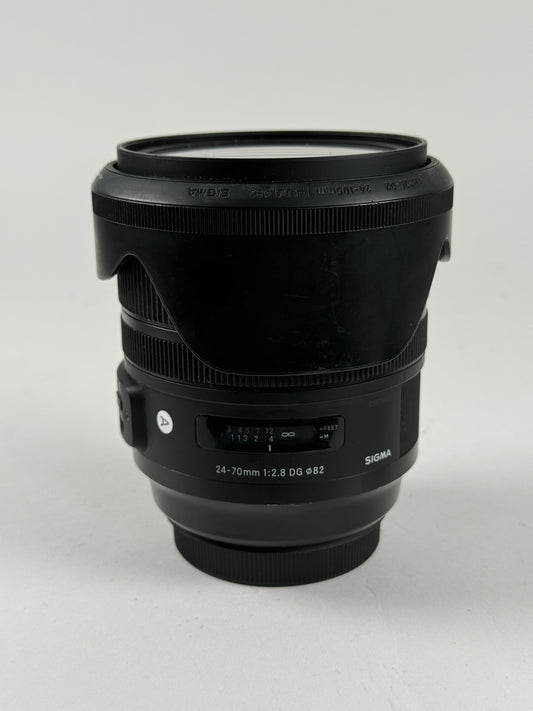 Sigma Art 24-70mm f2.8 DG HSM Canon EF mount