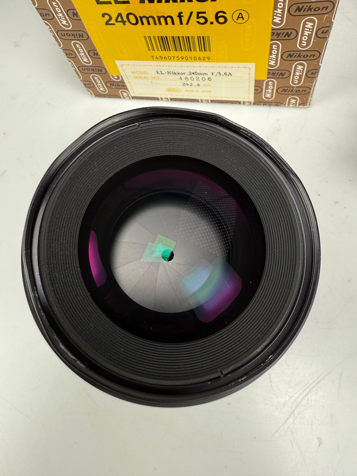 Nikon EL-Nikkor 240mm F5.6 A Enlarging Lens RARE