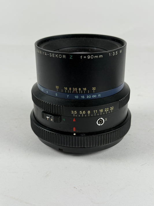 Mamiya Sekor Z 90mm f3.5 W Lens For RZ67 Pro II IID