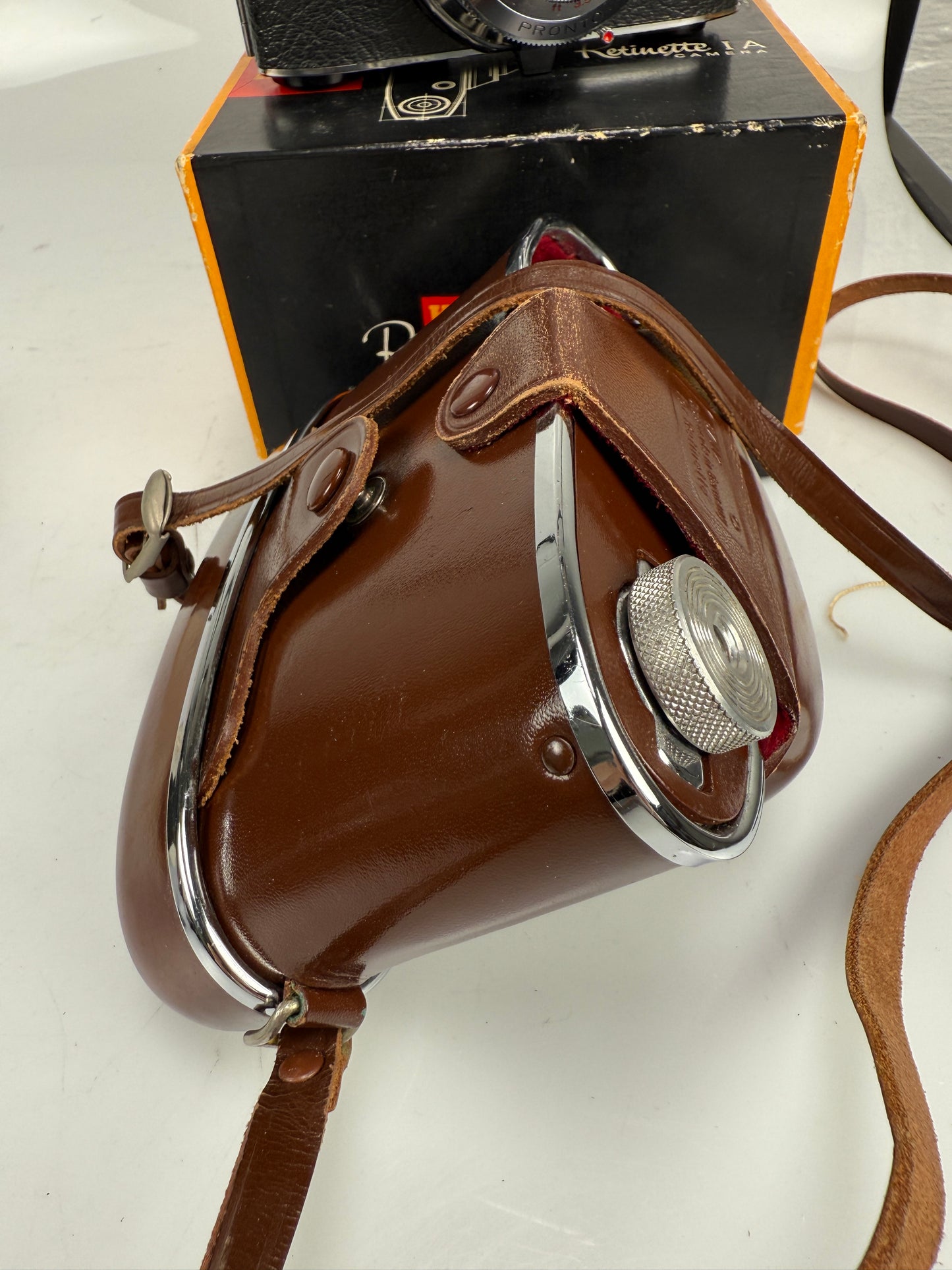Kodak Retinette 1A w/Schneider 45mm f2.8 lens, mint in box