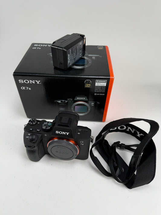 Sony Alpha A7III 24 MP Full-Frame Mirrorless Camera (Body Only) SC: 744