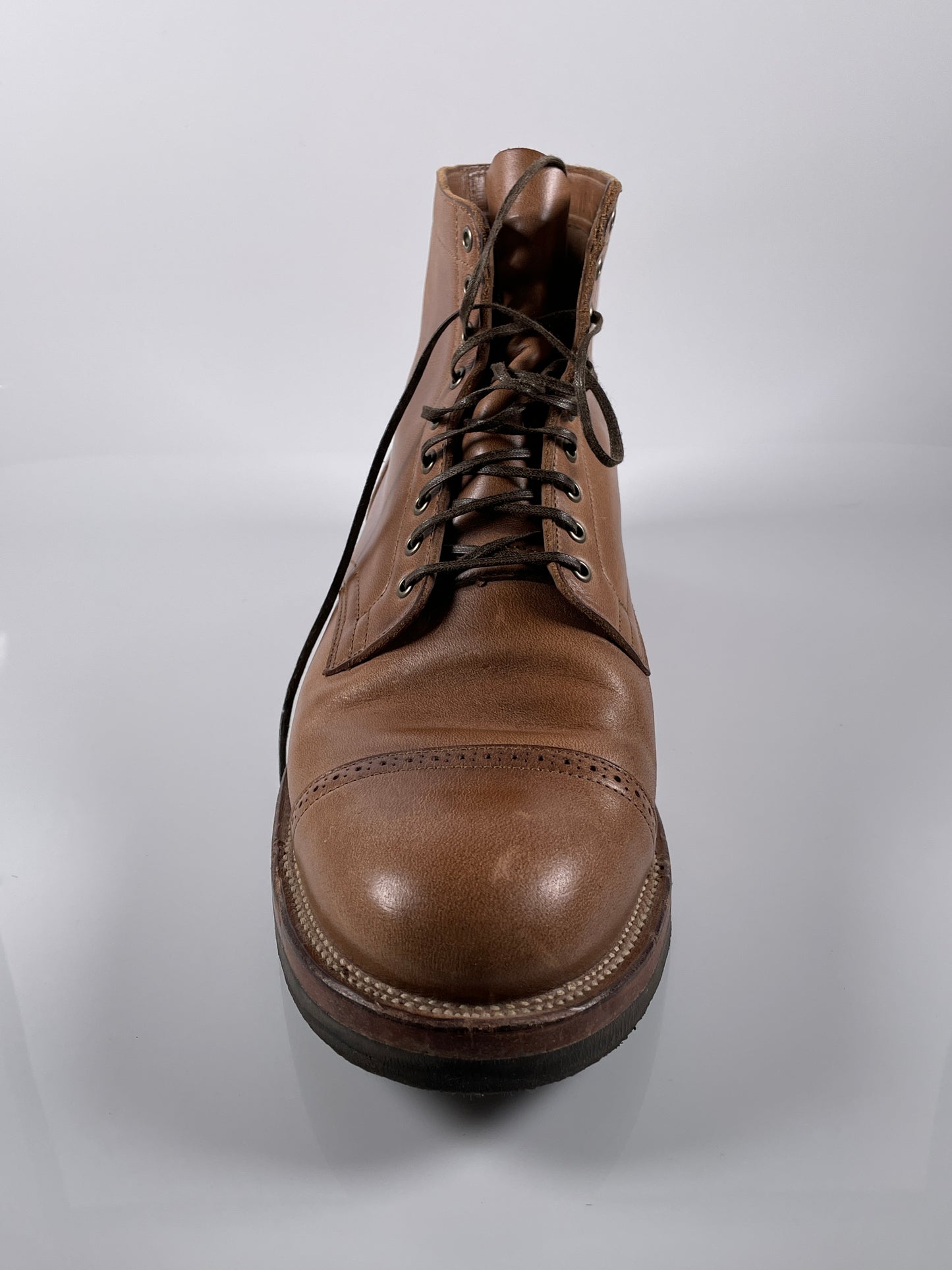 Viberg Service Boot 2030 - Tan Brown Size US 10